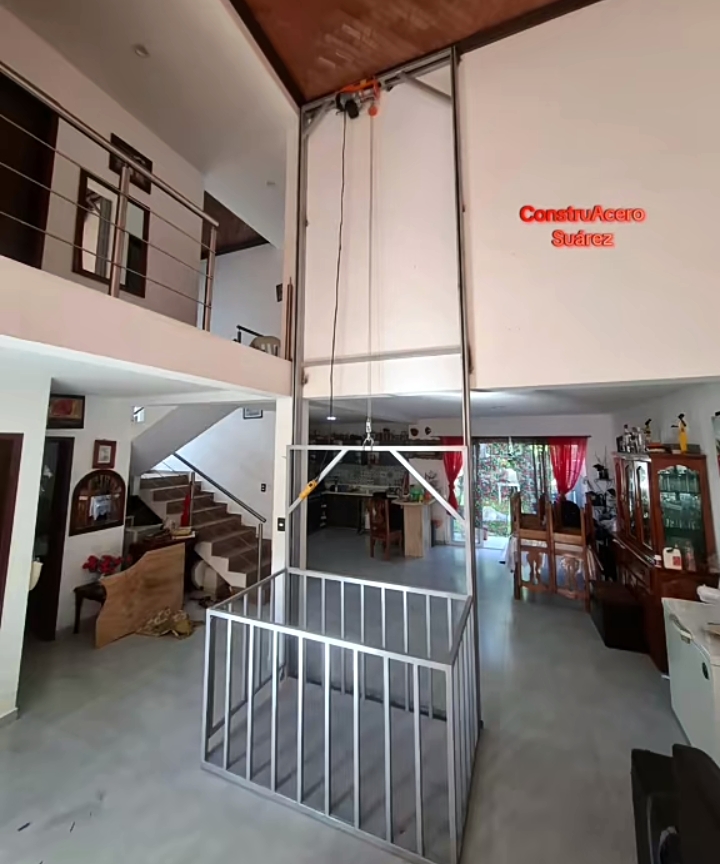 Ascensor tipo Ecolift (eléctrico ecológico)